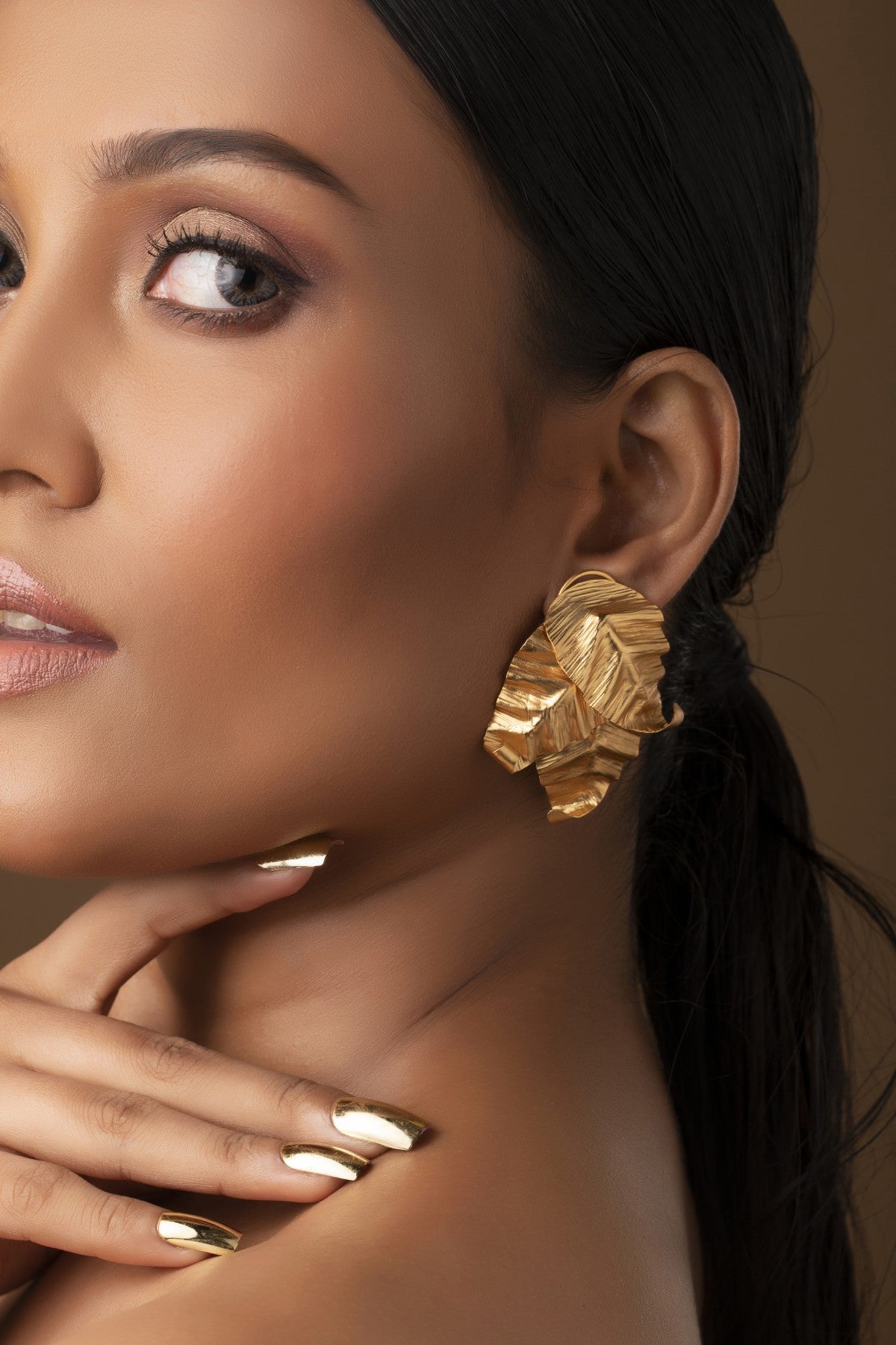 Buy Delicate foliage earcuffs by RUHHEITE Online at Scrollnshops